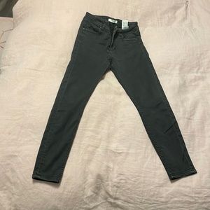 ADPT light wash Black Jeans